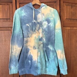 Vans Blue Tie-Dye Hoodie